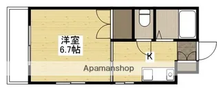 みどりハイツ【3階】の間取り