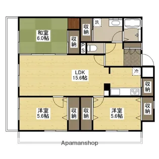 トレゾア西原【304号室】の間取り