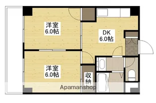 ネオデラサンテ【1階】の間取り