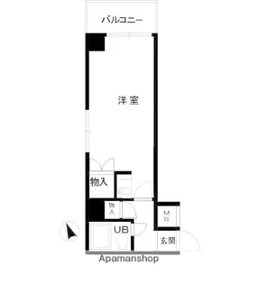 ワイアンドワイ宝町ビル【4階】の間取り