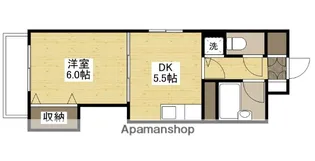 ラフィネ堺町【8階】の間取り