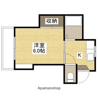 信本ビル【3階】の間取り
