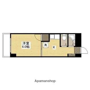 アルカサール大芝【705号室】の間取り