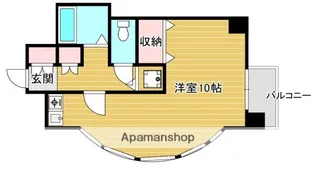 橋本ビル(牛田)【2階】の間取り