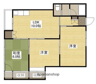 田坂ビル【3階】の間取り