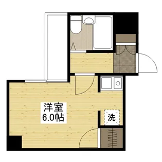 アーバン三篠【5階】の間取り