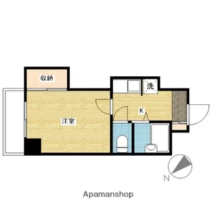 呉セントラルタワー【5階】の間取り