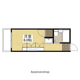 カーサ平野町【4階】の間取り