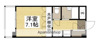 プレディアスタイル観音【4階】の間取り