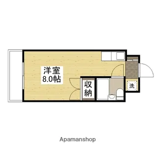 関本緑井ビル【4階】の間取り