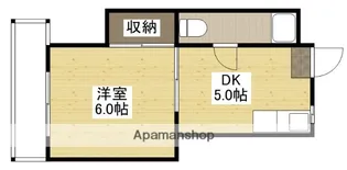 第1小河内ビル【2階】の間取り