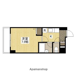 第2片山ビル【4階】の間取り