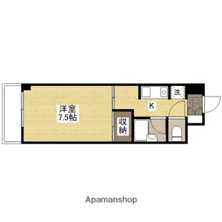 エルプエンテ【5階】の間取り