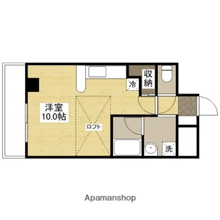 金屋町グランデ【5階】の間取り