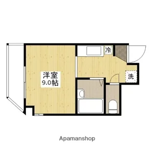 シャローム【3階】の間取り
