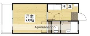メゾン山肩【4階】の間取り