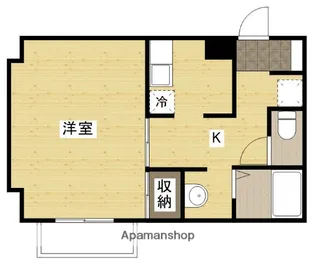 アーバンハート大手町【8階】の間取り