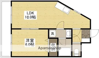 第3シモビル【9階】の間取り