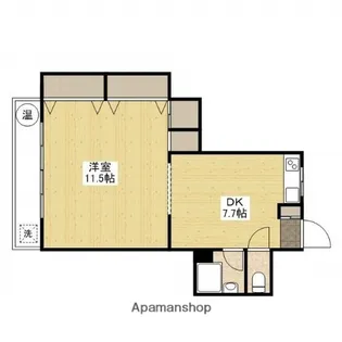 山根ビル【2階】の間取り
