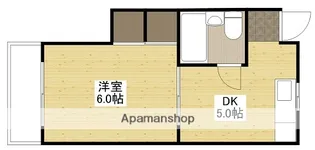 和秀舟入本町ビル【4階】の間取り