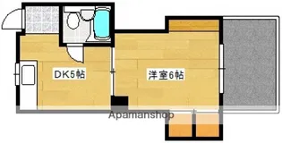 和秀舟入本町ビル【2階】の間取り