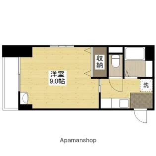 マトバ3・アメニティビル【6階】の間取り