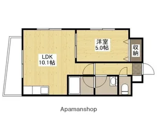 ONESCASTLE【7階】の間取り