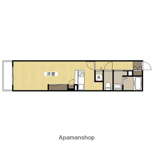 ベルパッソ十日市【11階】の間取り