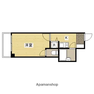 キャステール西川口【5階】の間取り