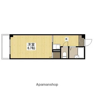 リード大町【2階】の間取り