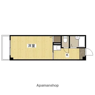 リード大町【3階】の間取り