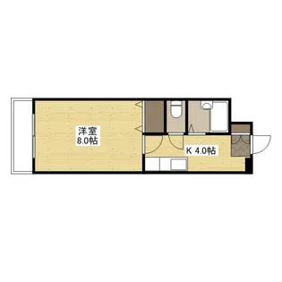 パウルスハイム【3階】の間取り