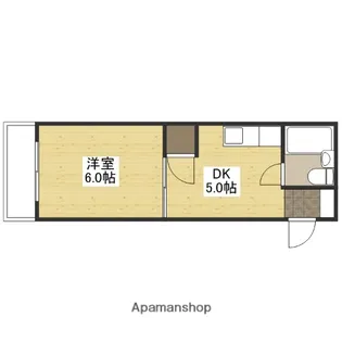コテージミタキ【2階】の間取り