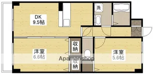 ホグワーツ【4階】の間取り