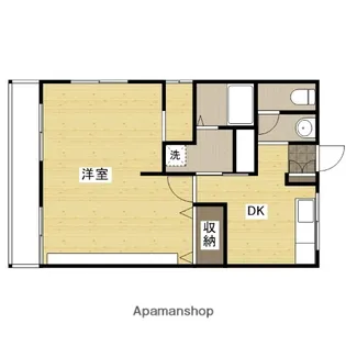 第二石丸ビル【1階】の間取り