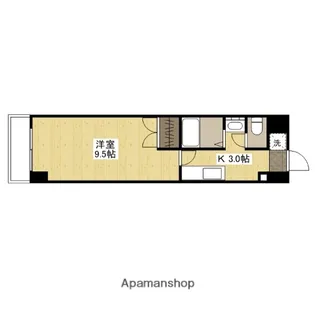 コンフォール下原【2階】の間取り