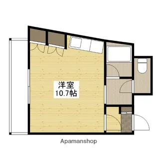 アポイントビル舟入本町(旧グランピア舟入)【6階】の間取り