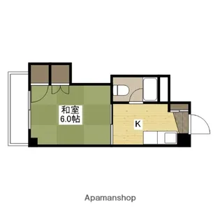栗原ビル【4階】の間取り