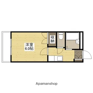 第二大下ビル【4階】の間取り