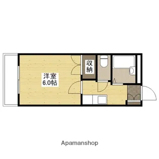 第二大下ビル【2階】の間取り