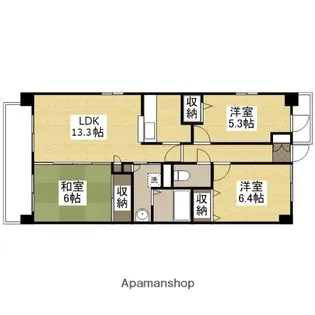 スカールTAKATA【4階】の間取り