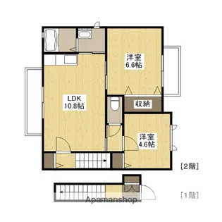 エスペランサ【2階】の間取り