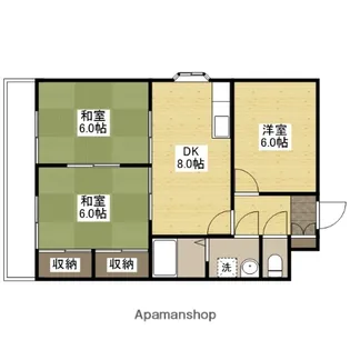 SYCO-PO【2階】の間取り
