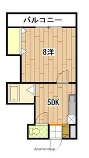 広島畳材6ビル【3階】の間取り