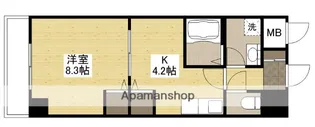 ジョルニフェリーチ【7階】の間取り