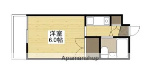 リバーハイツ【2階】の間取り