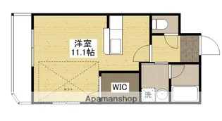 グランドポレストーネ竹屋【13階】の間取り
