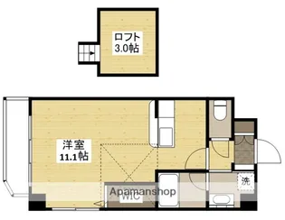 グランドポレストーネ竹屋【9階】の間取り