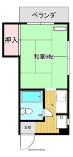 サンローズ東雲【3階】の間取り