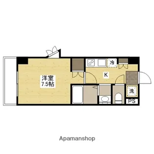 アトラクティブハイム【6階】の間取り